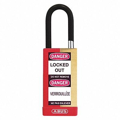 ABUS 20050 Keyed Padlock 3/4 W x 1-1/2 H Shackle