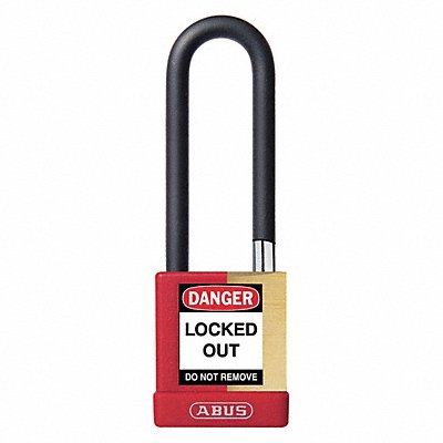 ABUS 20086 Keyed Padlock 3/4 W x 3 H Shackle