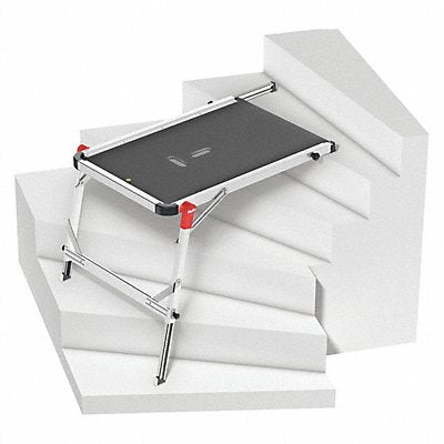 HAILO 9940001 Ladder Platform 330 lb Ld Cap. Aluminum