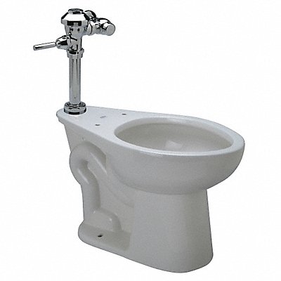 ZURN Z5665258000000 Flush Valve Toilet 10 Rough-In Floor