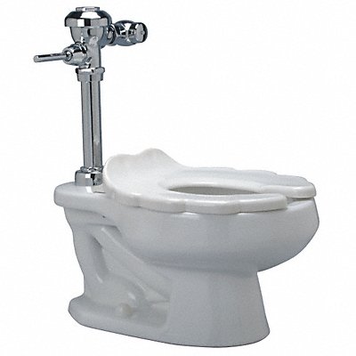 ZURN Z5675001090000 Flush Valve Toilet 10 Rough-In Floor