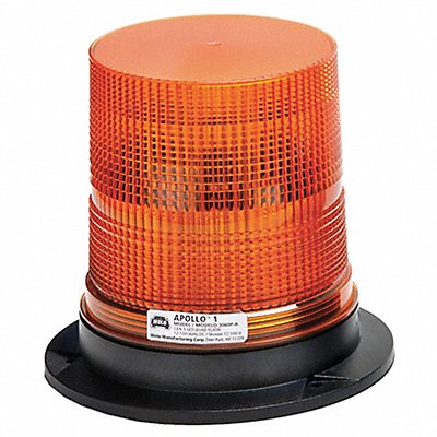 WOLO 3060PA LED Warning Light Amber 12/100VDC