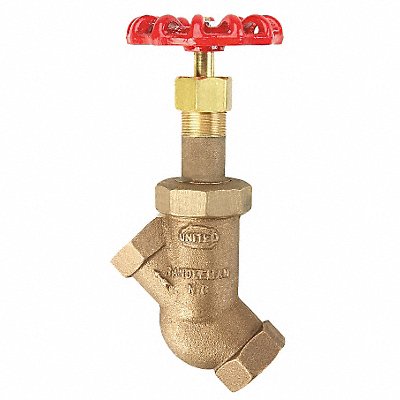 UNITED BRASS WORKS 285947 Globe Valve 1 Bronze FNPT 400 psi