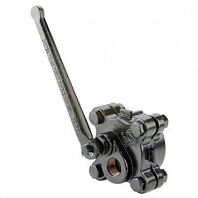 UNITED BRASS WORKS 296950 Gate Valve 1 in FNPT Carbon Steel