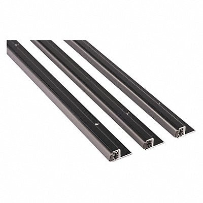 NATIONAL GUARD 159MDKB36x84 Magnetic Seal Aluminum 1-1/4in.H