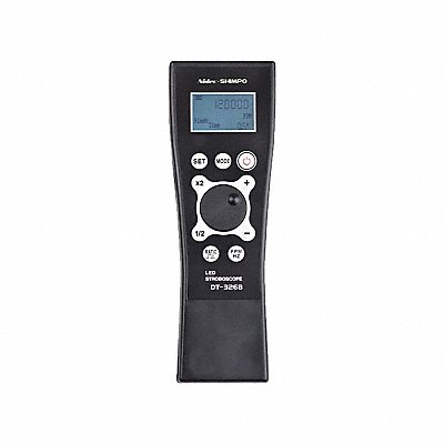 SHIMPO DT326B DgtlStroboscope 0.1 fpm +/-0.01% Acc
