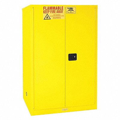 CONDOR 45AE85 Flammable Liquid Safety Cabinet 65inH