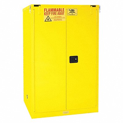 CONDOR 45AE89 Flammable Liquid Safety Cabinet 90 gal.