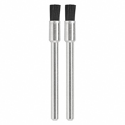 DREMEL 40502 Rotary Tool Brush Straight 1/8 Dia PK2