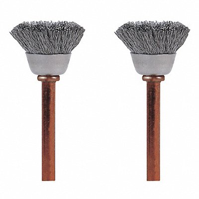 DREMEL 53102 Rotary Tool Brush Cup 1/2 Dia PK2