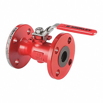 KECKLEY BVF1RF2RCSRGSL100 Manual 2-Way Ball Valve Flange CS
