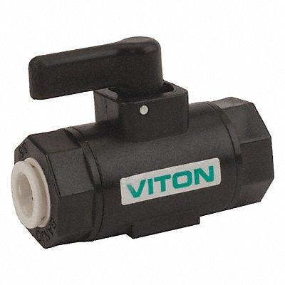 BANJO LVPL038V Manual 2-Way Ball Valve Push Polypro