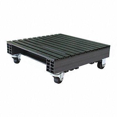 GRAINGER 5000246 Pallet 24in.Lx24in.Wx9in.H with Castors