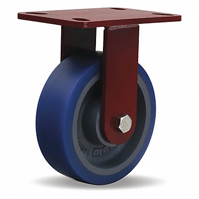 HAMILTON RZFWH6SPB Kingpinless Plate Castor Rigid 960 lb.