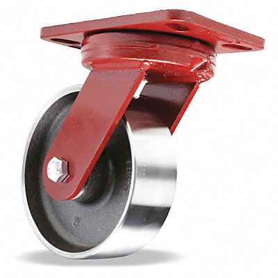 HAMILTON SZFHS6FSB4SLFB Kingpinless Plate Castor Swivel 2500 lb.
