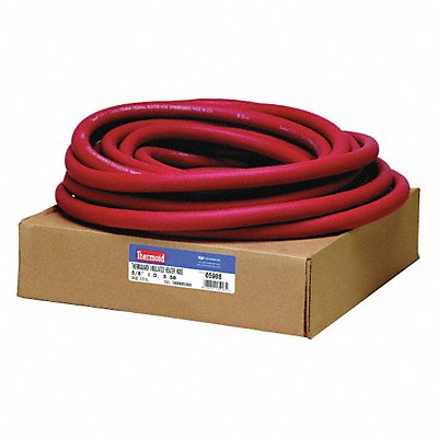 THERMOID 700005908 Heater Hose 5/8 ID x 50 ft L Red