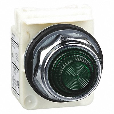 SCHNEIDER ELECTRIC 9001KP1G31 H4494 Pilot Light Green 30mm Incandescent
