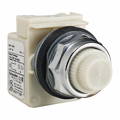 SCHNEIDER ELECTRIC 9001KP1W31 H4494 Pilot Light White 30mm Incandescent