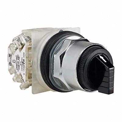 SCHNEIDER ELECTRIC 9001KS49BH2 Selector Switch Non Illuminated 3Pos 30mm Black