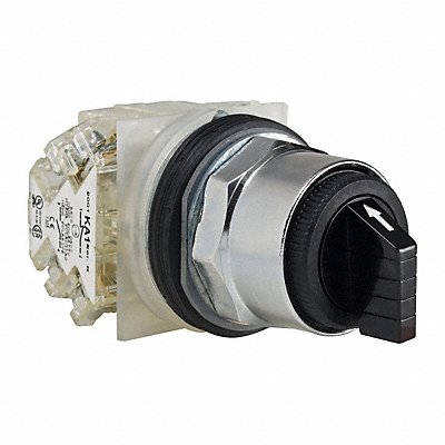 SCHNEIDER ELECTRIC 9001KS53BH2 Selector Switch Non Illuminated 3Pos 30mm Black