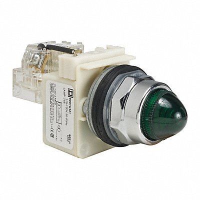 SCHNEIDER ELECTRIC 9001KT1G9 H4510 Pilot Light Green 30mm Incandescent