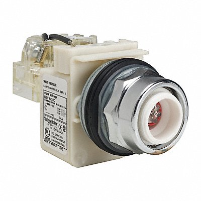SCHNEIDER ELECTRIC 9001KT38LR Pilot Light No Lens Included 30mm LED