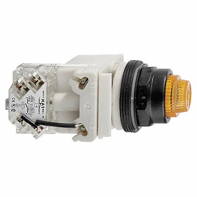 SCHNEIDER ELECTRIC 9001KT38LYA31 H4513 Pilot Light Amber 30mm LED