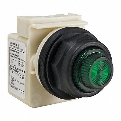 SCHNEIDER ELECTRIC 9001SKP35LGG31 H4544 Pilot Light Green 30mm LED