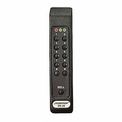 SECURITRON DK26BK Access Control Keypad DK-26 Weatherproof
