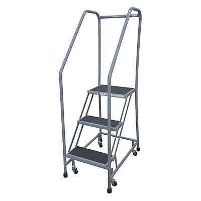 COTTERMAN 1203R1820A2E24B3C1P6 Rolling Ladder 60 in.H x 20 in.W Rubber