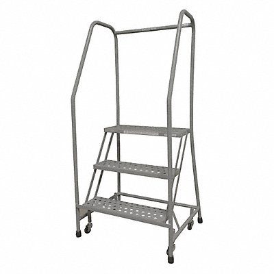 COTTERMAN 1003R1820A3E10B3SSP3 Rolling Ladder 60in.H x 20in.W Serrated