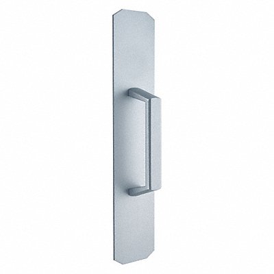 BEST QET125L626 Dummy Escutcheon Pull Silver Heavy Duty