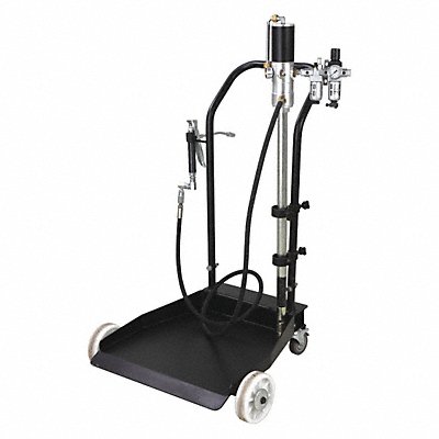 WESTWARD 45CT54 Trolley Mounted Grease Pump Kit 120 lb