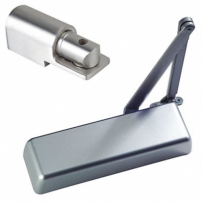 GRAINGER 5501BCSCS689 Door Closer 105 deg Heavy Duty Hydraulic