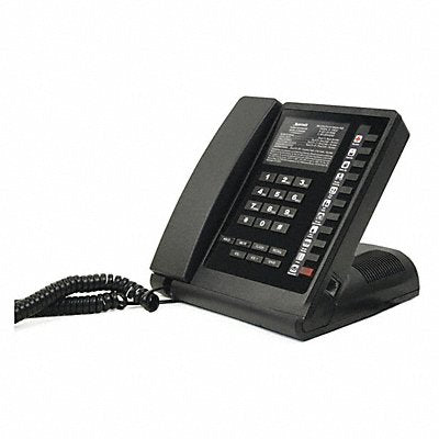 BITTEL UNOAS10BA Hospitality Phone Analog Wall/Desk Black