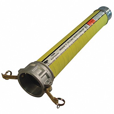 BOSTON H03452410SSCXE Chemical Hose 1-1/2 ID x 10 ft Yellow