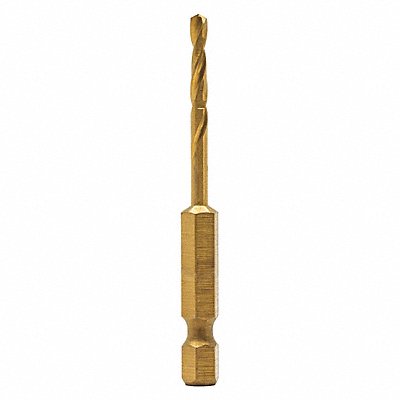 DEWALT DD5109 Drill Bit 2-45/64 in L HSS 9/64 inSize