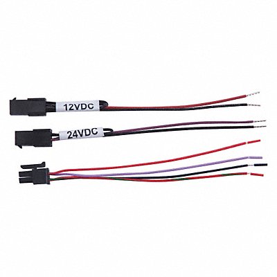 HES 2007M Plug In Pigtail 12 to 24VDC