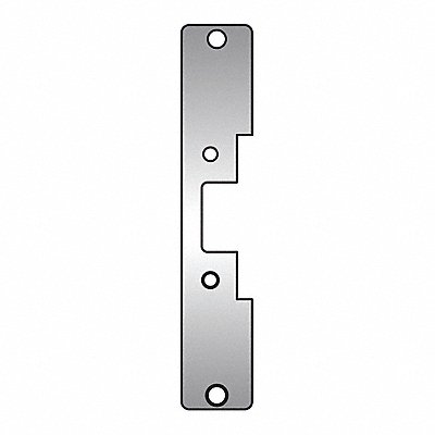 HES 502630 Strike Faceplate ANSI 630 7-15/16in.