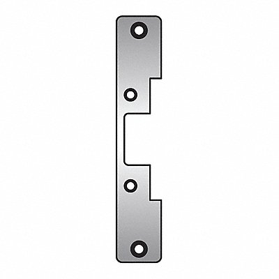 HES 503630 Strike Faceplate ANSI 630 6-7/8in.
