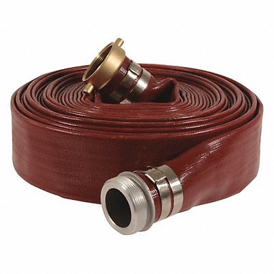 GRAINGER 45DU08 Water Hose Assembly 2 ID 50 ft.