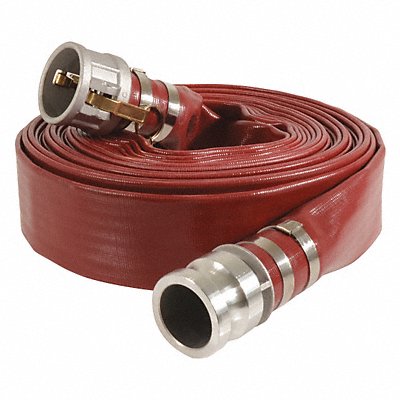 GRAINGER 45DU22 Water Hose Assembly 2 ID 25 ft.