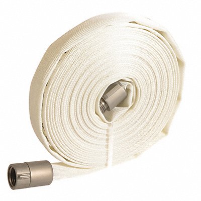 GRAINGER 45DV08 Wildland Fire Hose 1 ID x 50 ft