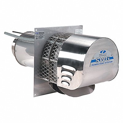 FIELD CONTROLS SWG6S Stainless Steel Power Venter 6in. inlet