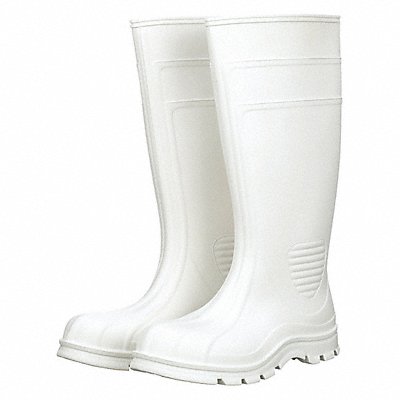 TALON TRAX 45DZ18 J2625 Rubber Boot Men s 8 Knee White PR