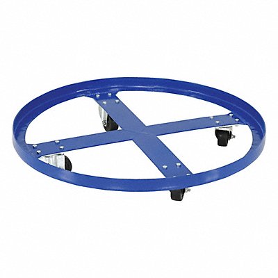 GRAINGER DRUMSP329H Drum Dolly Blue 31-5/8 in dia 900 lb.