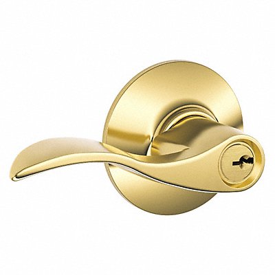 SCHLAGE F51AACC505 Lever Lockset Mechanical Entrance Grd. 2