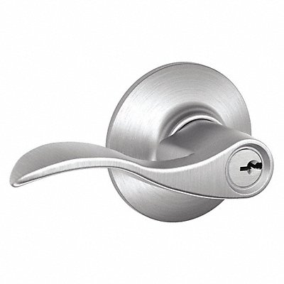 SCHLAGE F51AACC626 Lever Lockset Mechanical Entrance Grd. 2