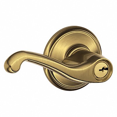 SCHLAGE F51AFLA609 Lever Lockset Mechanical Entrance Grd. 2