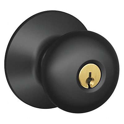SCHLAGE F51APLY622 Knob Lockset Mechanical Entrance Grd. 1